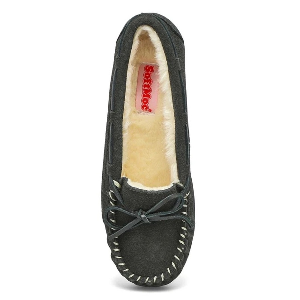 NWOT Womens Bali Supreme Ballerina SoftMocs - Charcoal - Picture 6 of 7